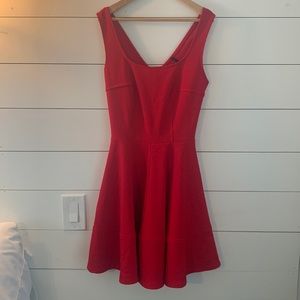 Lulu’s Red Mini Dress